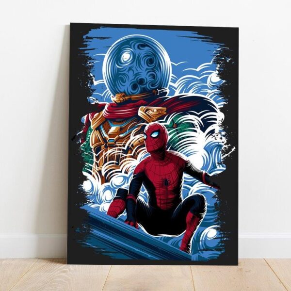Quadro em Lona Spiderman & Mistério