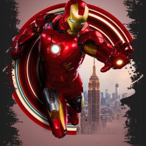 Quadro em Lona Homem de Ferro