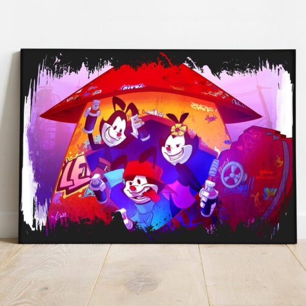 Quadro em Lona Looney Tunes