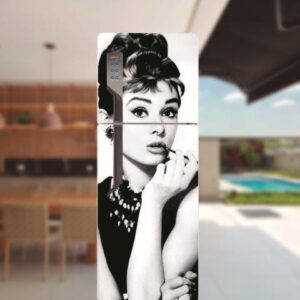 Adesivo de Geladeira Audrey Hepburn