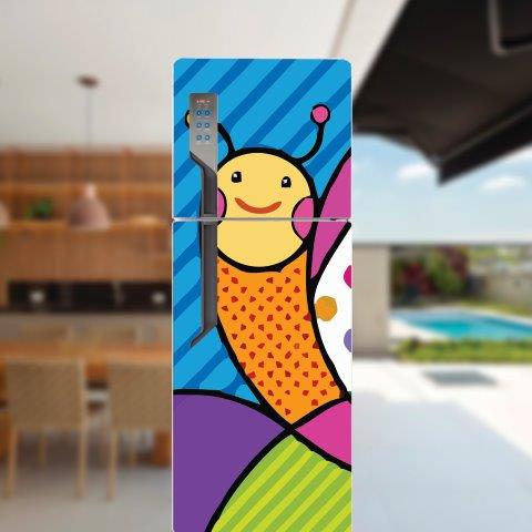 Adesivo de Geladeira Artístico