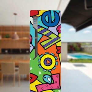 101-1.jpg Adesivo de Geladeira Artístico
