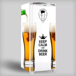Adesivo de Geladeira Cervejas, Refri e Whisky