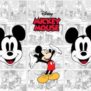 106-6.jpg Adesivo de Geladeira Mickey & Minnie