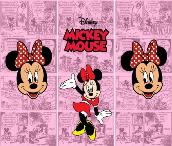 107-6.jpg Adesivo de Geladeira Mickey & Minnie