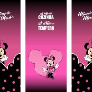 Adesivo de Geladeira Mickey & Minnie
