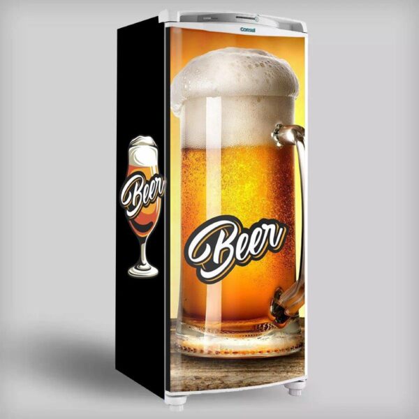 112-4.jpg Adesivo de Geladeira Cervejas, Refri e Whisky