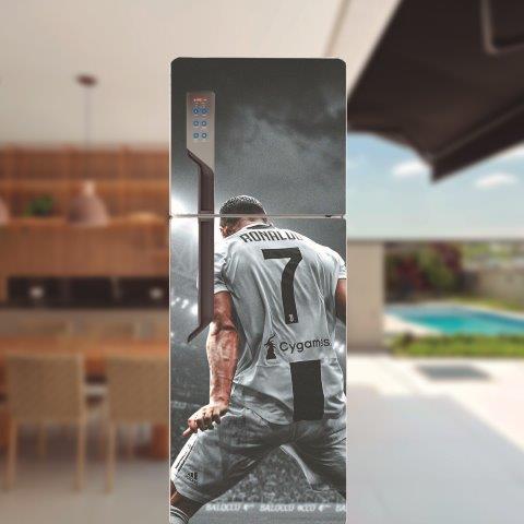 Adesivo de geladeira completo Futebol Cod.113