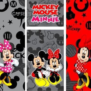 Adesivo de Geladeira Mickey & Minnie