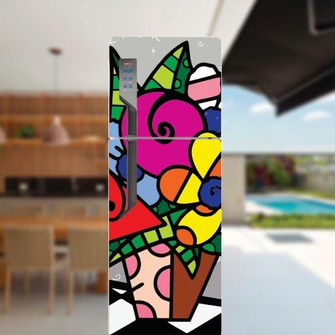 113.jpg Adesivo de Geladeira Artístico