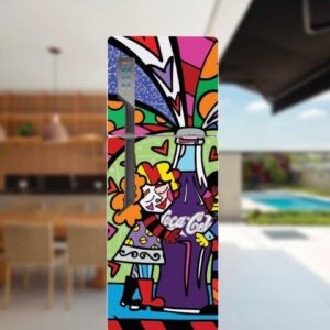 114.jpg Adesivo de Geladeira Artístico