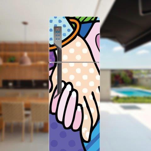 116.jpg Adesivo de Geladeira Artístico