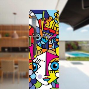 117.jpg Adesivo de Geladeira Artístico
