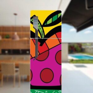 120.jpg Adesivo de Geladeira Artístico