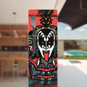 Adesivo de Geladeira Kiss