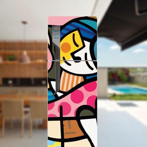 127.jpg Adesivo de Geladeira Artístico