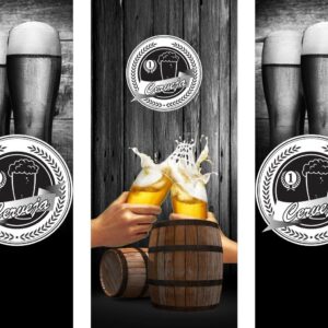 134-3.jpg Adesivo de Geladeira Cervejas, Refri e Whisky