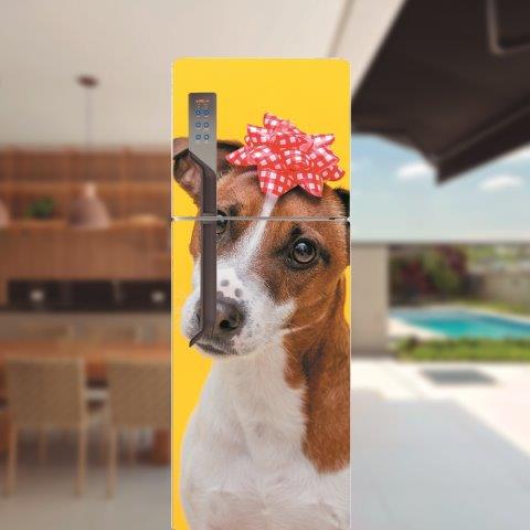 Adesivo para porta de geladeira Cachorro Cod.14