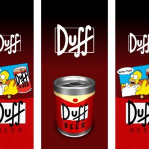 Adesivo de Geladeira Cervejas, Refri e Whisky