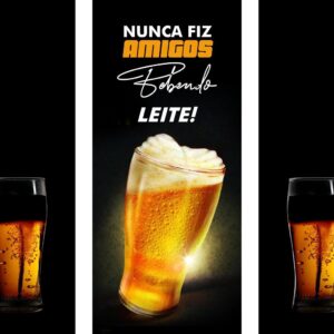 Adesivo de Geladeira Cervejas, Refri e Whisky