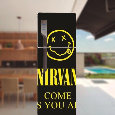 157-2.jpg Adesivo de Geladeira Nirvana