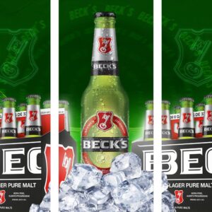 Adesivo de Geladeira Cervejas, Refri e Whisky