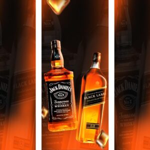 Adesivo de Geladeira Cervejas, Refri e Whisky