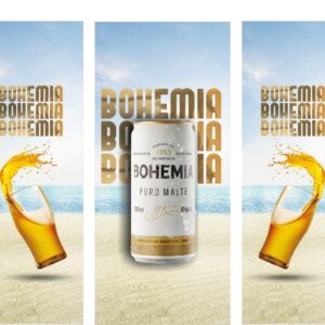 Adesivo de Geladeira Cervejas, Refri e Whisky