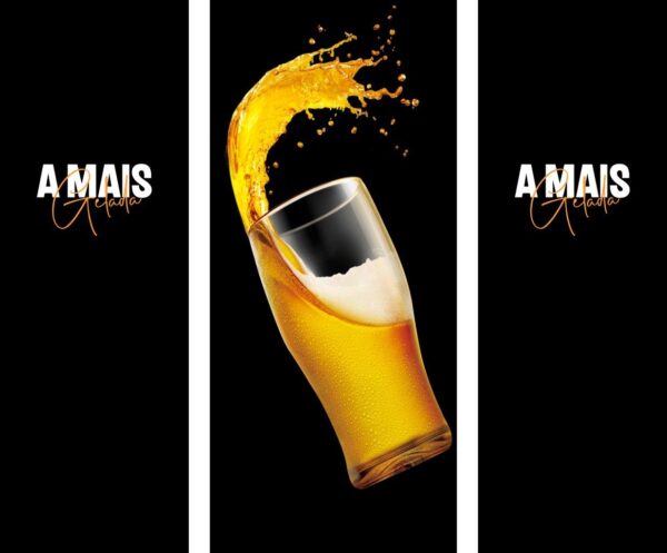 167-1.jpg Adesivo de Geladeira Cervejas, Refri e Whisky