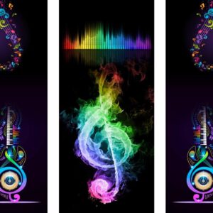 167-3.jpg Adesivo de Geladeira Série Música