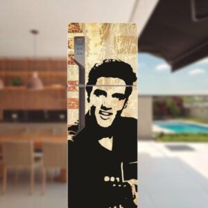 Adesivo de Geladeira Elvis Presley