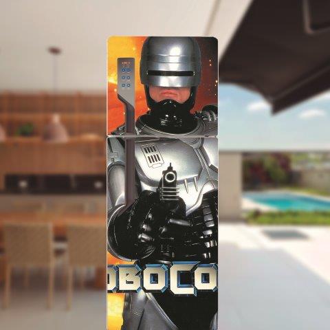 Adesivo de Geladeira Robocop