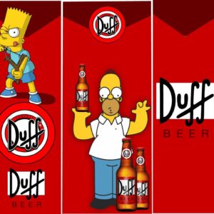 Adesivo de Geladeira Cervejas, Refri e Whisky