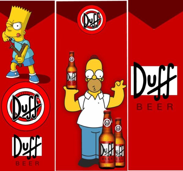 Adesivo de Geladeira Cervejas, Refri e Whisky