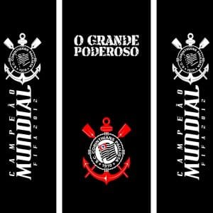 Adesivo de geladeira completo Times & Craques