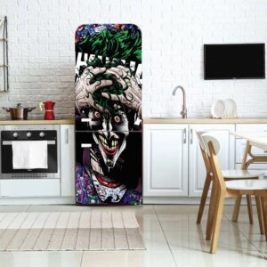 183.jpg Adesivo de Geladeira Insano Coringa
