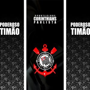 Adesivo de geladeira completo Times & Craques