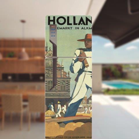 Adesivo de Geladeira Holanda