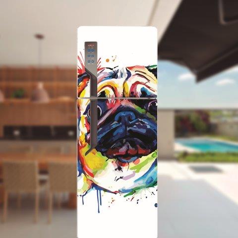 Adesivo para porta de geladeira Animais Arte Cod.2