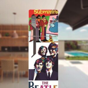 Adesivo de Geladeira Beatles