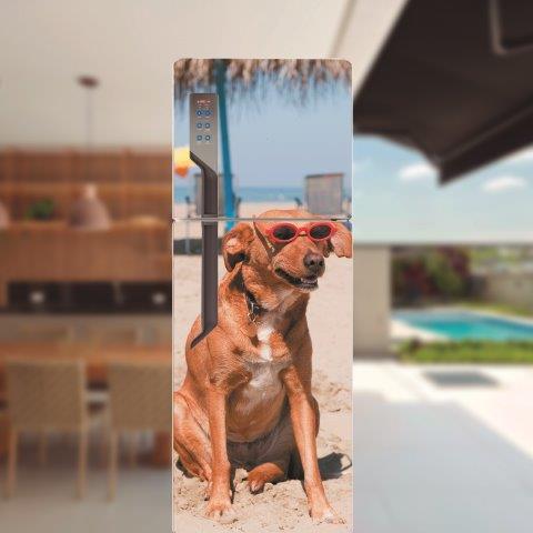 Adesivo para porta de geladeira Cachorro Cod.21
