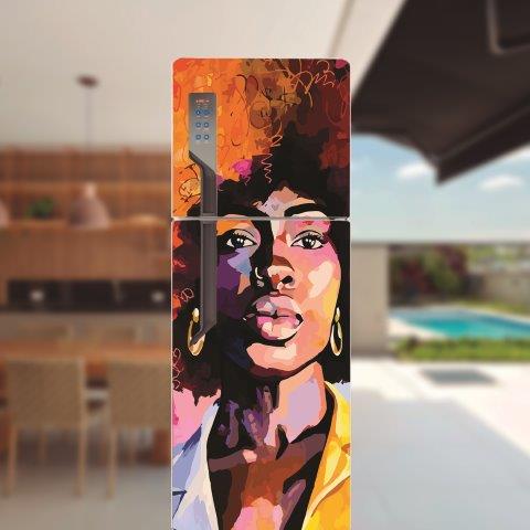 Adesivo de Geladeira Woman