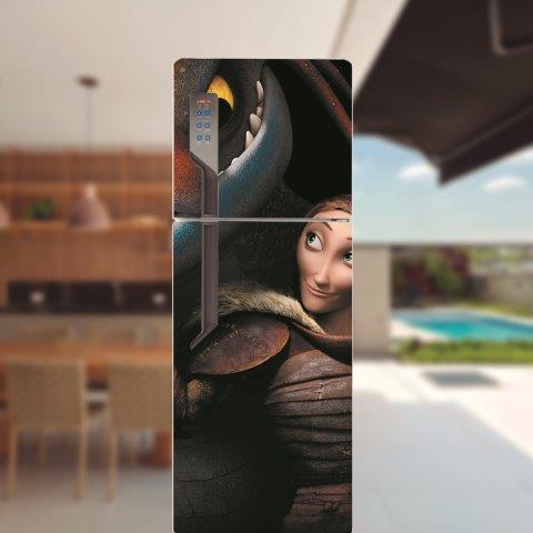 Adesivo para porta de geladeira Desenhos & Animações. Cod.21