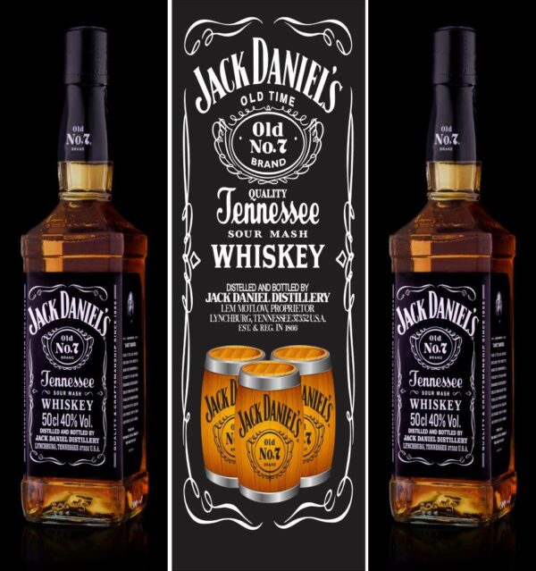 Adesivo de Geladeira Cervejas, Refri e Whisky