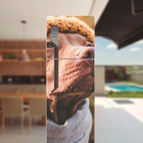 Adesivo para porta de geladeira Cachorro Cod.23
