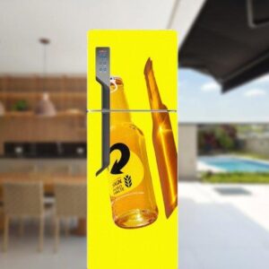 Adesivo de Geladeira Bebidas
