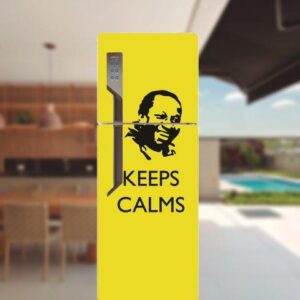 Adesivo de Geladeira Mussum Keep Calms