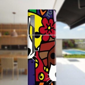 Adesivo de Geladeira Artístico