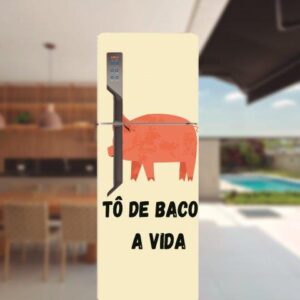 Adesivo de Geladeira Bacon