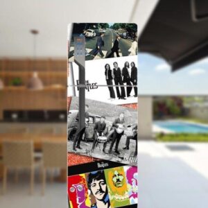Adesivo de Geladeira Beatles